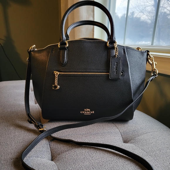 Coach Handbags - NWT Coach Elise Satchel Women's Crossbody Bag - Black